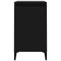 vidaXL Nachttisch Schwarz 40x35x70 cm Holzwerkstoff vidaXL Nachttisch Schwarz 40x35x70 cm Holzwerkstoff