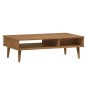vidaXL Couchtisch MOLDE Braun 100x55x31 cm Massivholz Kiefer vidaXL Couchtisch MOLDE Braun 100x55x31 cm Massivholz Kiefer