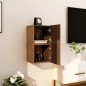 vidaXL TV-Wandschrank 2 Stk. Braun Eiche 30,5x30x30 cm vidaXL TV-Wandschrank 2 Stk. Braun Eiche 30,5x30x30 cm