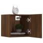 vidaXL TV-Wandschrank 2 Stk. Braun Eiche 30,5x30x30 cm vidaXL TV-Wandschrank 2 Stk. Braun Eiche 30,5x30x30 cm
