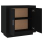 vidaXL Sideboard Schwarz 80x40x75 cm Holzwerkstoff vidaXL Sideboard Schwarz 80x40x75 cm Holzwerkstoff