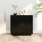 vidaXL Sideboard Schwarz 80x40x75 cm Holzwerkstoff vidaXL Sideboard Schwarz 80x40x75 cm Holzwerkstoff