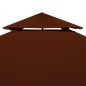vidaXL Pavillon-Dachplane mit Kaminabzug 310 g/m² 4x3 m Terrakotta vidaXL Pavillon-Dachplane mit Kaminabzug 310 g/m² 4x3 m Terrakotta