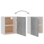 vidaXL Hängeschränke 2 Stk. Betongrau 50x31x60 cm Holzwerkstoff vidaXL Hängeschränke 2 Stk. Betongrau 50x31x60 cm Holzwerkstoff