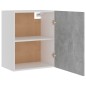 vidaXL Hängeschränke 2 Stk. Betongrau 50x31x60 cm Holzwerkstoff vidaXL Hängeschränke 2 Stk. Betongrau 50x31x60 cm Holzwerkstoff