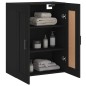 vidaXL Wandschrank Schwarz 69,5x34x90 cm Holzwerkstoff vidaXL Wandschrank Schwarz 69,5x34x90 cm Holzwerkstoff