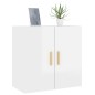 vidaXL Wandschrank Hochglanz-Weiß 60x30x60 cm Holzwerkstoff vidaXL Wandschrank Hochglanz-Weiß 60x30x60 cm Holzwerkstoff