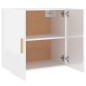 vidaXL Wandschrank Hochglanz-Weiß 60x30x60 cm Holzwerkstoff vidaXL Wandschrank Hochglanz-Weiß 60x30x60 cm Holzwerkstoff