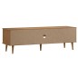 vidaXL TV-Schrank MOLDE Braun 158x40x49 cm Massivholz Kiefer vidaXL TV-Schrank MOLDE Braun 158x40x49 cm Massivholz Kiefer