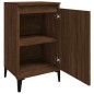 vidaXL Nachttische 2 Stk. Braun Eichen-Optik 40x35x70 cm Holzwerkstoff vidaXL Nachttische 2 Stk. Braun Eichen-Optik 40x35x70 cm Holzwerkstoff