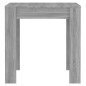 vidaXL Esstisch Grau Sonoma 140x74,5x76 cm Holzwerkstoff vidaXL Esstisch Grau Sonoma 140x74,5x76 cm Holzwerkstoff