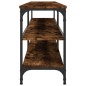 vidaXL TV-Schrank Räuchereiche 180x30x50 cm Holzwerkstoff und Metall vidaXL TV-Schrank Räuchereiche 180x30x50 cm Holzwerkstoff und Metall