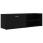 vidaXL TV-Schrank Schwarz 120x34x37 cm Holzwerkstoff vidaXL TV-Schrank Schwarz 120x34x37 cm Holzwerkstoff