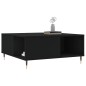 vidaXL Couchtisch Schwarz 80x80x36,5 cm Holzwerkstoff vidaXL Couchtisch Schwarz 80x80x36,5 cm Holzwerkstoff
