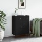 vidaXL Sideboard Schwarz 69,5x34x90 cm Holzwerkstoff vidaXL Sideboard Schwarz 69,5x34x90 cm Holzwerkstoff