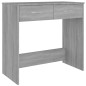 vidaXL Schreibtisch Grau Sonoma 80x40x75 cm Holzwerkstoff vidaXL Schreibtisch Grau Sonoma 80x40x75 cm Holzwerkstoff