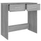 vidaXL Schreibtisch Grau Sonoma 80x40x75 cm Holzwerkstoff vidaXL Schreibtisch Grau Sonoma 80x40x75 cm Holzwerkstoff