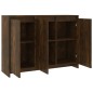 vidaXL Sideboard Räuchereiche 102x33x75 cm Holzwerkstoff vidaXL Sideboard Räuchereiche 102x33x75 cm Holzwerkstoff