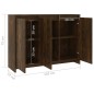 vidaXL Sideboard Räuchereiche 102x33x75 cm Holzwerkstoff vidaXL Sideboard Räuchereiche 102x33x75 cm Holzwerkstoff