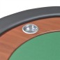 vidaXL Pokertisch für 10 Spieler mit Dealerbereich und Chipablage Grün vidaXL Pokertisch für 10 Spieler mit Dealerbereich und Chipablage Grün