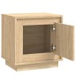 vidaXL Nachttische 2 Stk. Sonoma-Eiche 44x35x45 cm Holzwerkstoff vidaXL Nachttische 2 Stk. Sonoma-Eiche 44x35x45 cm Holzwerkstoff