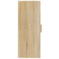 vidaXL Hängeschrank Sonoma-Eiche 69,5x34x90 cm vidaXL Hängeschrank Sonoma-Eiche 69,5x34x90 cm