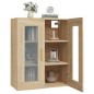 vidaXL Hängeschrank Sonoma-Eiche 69,5x34x90 cm vidaXL Hängeschrank Sonoma-Eiche 69,5x34x90 cm