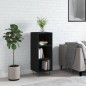 vidaXL Sideboard Schwarz 34,5x32,5x90 cm Holzwerkstoff vidaXL Sideboard Schwarz 34,5x32,5x90 cm Holzwerkstoff