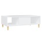 vidaXL Couchtisch Weiß 103,5x60x35 cm Holzwerkstoff vidaXL Couchtisch Weiß 103,5x60x35 cm Holzwerkstoff