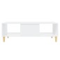 vidaXL Couchtisch Weiß 103,5x60x35 cm Holzwerkstoff vidaXL Couchtisch Weiß 103,5x60x35 cm Holzwerkstoff