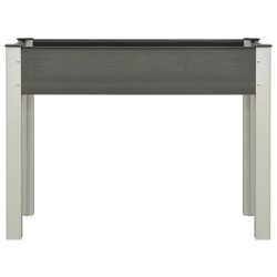 vidaXL Garten-Hochbeet 100x40x75 cm WPC Grau
