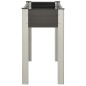 vidaXL Garten-Hochbeet 100x40x75 cm WPC Grau vidaXL Garten-Hochbeet 100x40x75 cm WPC Grau