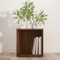 vidaXL Beistelltisch Braun Eichen-Optik 33x33x34,5 cm Holzwerkstoff vidaXL Beistelltisch Braun Eichen-Optik 33x33x34,5 cm Holzwerkstoff