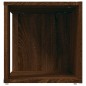vidaXL Beistelltisch Braun Eichen-Optik 33x33x34,5 cm Holzwerkstoff vidaXL Beistelltisch Braun Eichen-Optik 33x33x34,5 cm Holzwerkstoff