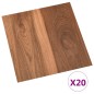 vidaXL PVC-Fliesen Selbstklebend 20 Stk. 1,86 m² Braun vidaXL PVC-Fliesen Selbstklebend 20 Stk. 1,86 m² Braun