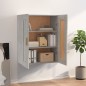 vidaXL Wandschrank Betongrau 69,5x32,5x90 cm Holzwerkstoff vidaXL Wandschrank Betongrau 69,5x32,5x90 cm Holzwerkstoff