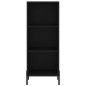 vidaXL Sideboard Schwarz 34,5x32,5x90 cm Holzwerkstoff vidaXL Sideboard Schwarz 34,5x32,5x90 cm Holzwerkstoff