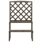 vidaXL Blumentreppe mit Rankgitter Grau 70x42x115cm Massivholz Tanne vidaXL Blumentreppe mit Rankgitter Grau 70x42x115cm Massivholz Tanne