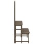 vidaXL Blumentreppe mit Rankgitter Grau 70x42x115cm Massivholz Tanne vidaXL Blumentreppe mit Rankgitter Grau 70x42x115cm Massivholz Tanne