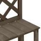 vidaXL Blumentreppe mit Rankgitter Grau 70x42x115cm Massivholz Tanne vidaXL Blumentreppe mit Rankgitter Grau 70x42x115cm Massivholz Tanne