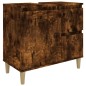 vidaXL Badschrank Räuchereiche 65x33x60 cm Holzwerkstoff vidaXL Badschrank Räuchereiche 65x33x60 cm Holzwerkstoff