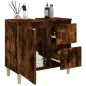 vidaXL Badschrank Räuchereiche 65x33x60 cm Holzwerkstoff vidaXL Badschrank Räuchereiche 65x33x60 cm Holzwerkstoff