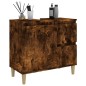 vidaXL Badschrank Räuchereiche 65x33x60 cm Holzwerkstoff vidaXL Badschrank Räuchereiche 65x33x60 cm Holzwerkstoff
