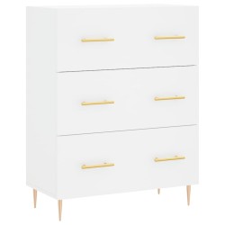 vidaXL Sideboard Weiß 69,5x34x90 cm Holzwerkstoff