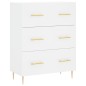 vidaXL Sideboard Weiß 69,5x34x90 cm Holzwerkstoff vidaXL Sideboard Weiß 69,5x34x90 cm Holzwerkstoff
