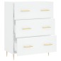 vidaXL Sideboard Weiß 69,5x34x90 cm Holzwerkstoff vidaXL Sideboard Weiß 69,5x34x90 cm Holzwerkstoff