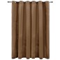 vidaXL Verdunkelungsvorhang mit Metallösen Samt Beige 290 x 245 cm vidaXL Verdunkelungsvorhang mit Metallösen Samt Beige 290 x 245 cm