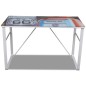 Schreibtisch mit Lifestyle Print Schreibtisch mit Lifestyle Print