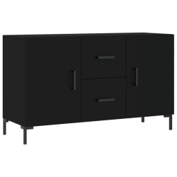 vidaXL Sideboard Schwarz 100x36x60 cm Holzwerkstoff