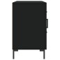 vidaXL Sideboard Schwarz 100x36x60 cm Holzwerkstoff vidaXL Sideboard Schwarz 100x36x60 cm Holzwerkstoff